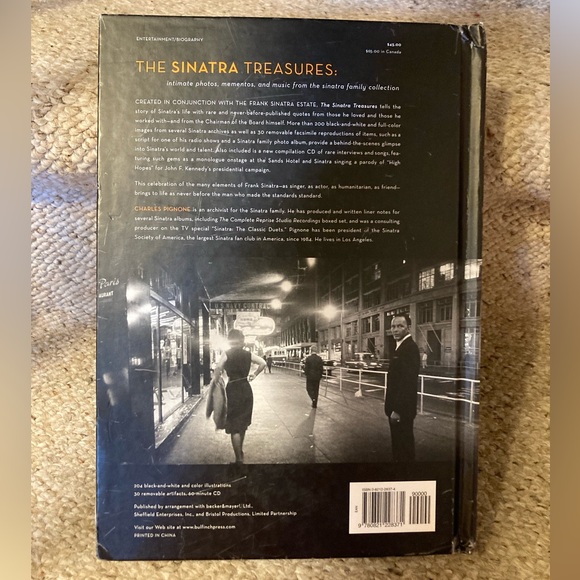 Book (Hardcover): The Sinatra Treasures from The Sinatra Family Collection - Picture 2 of 16
